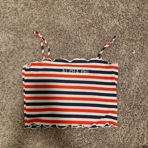 Alpha phi crop tank top